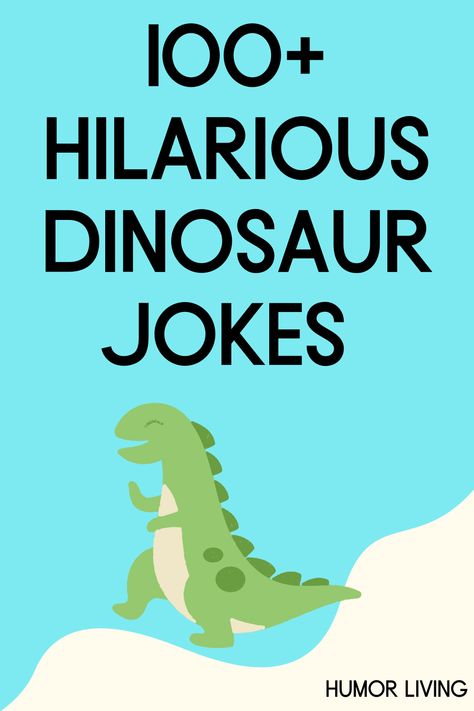 Dinosaurs roamed Earth more than 200 million years ago. Now, there are plenty of jokes to make. Read funny dinosaur jokes for a laugh. Dinosaur Funny Humor, Dinosaur Jokes Funny, Gay Dinosaurs Be Like Video, Dinosaur Birthday Card Ideas, Funny Dinosaur Quotes, T Rex Jokes, Dinosaur Pick Up Lines, Dino Quote, Dino Jokes