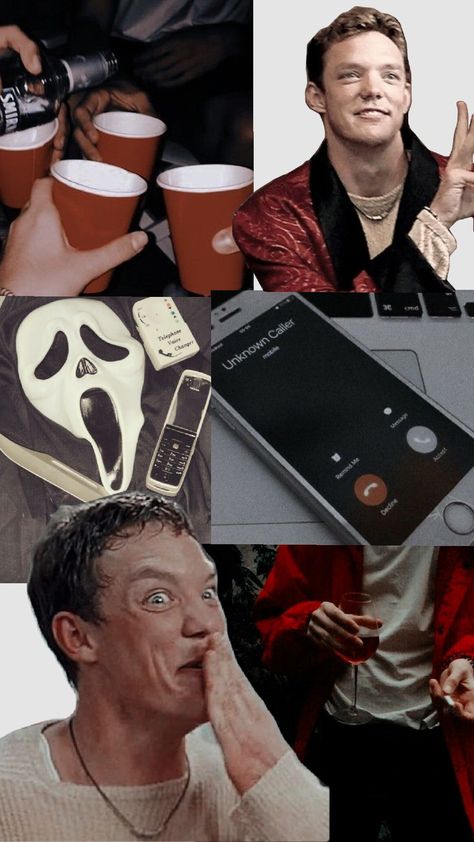 Stu macher aesthetic #stumacher #stumacheraesthetic #scream #aesthetic Stu Macher Wallpaper Iphone, Stu Macher Aesthetic, Stu Macher Wallpaper, Shiloh Core, Stu Matcher, Stu Scream, Scarie Movie, Scream Aesthetic, Stu Macher