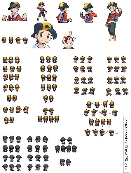 Pixel Pokemon Trainer, Pokemon Trainer Sprites Pixel Art, Pokemon Trainer Sprites, Pokemon Sprites Pixel Art, Pokemon Heart Gold, Pokemon Emerald, Pokemon Sprites, Pixel Art Pokemon, Gold Pokemon