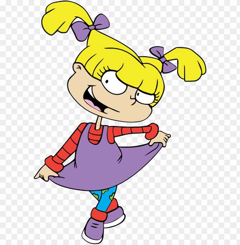 Rugrats Characters, Rugrats Cartoon, Angelica Pickles, 90s Cartoon Characters, Tommy Pickles, Circus Characters, Nickelodeon 90s, Drawing Cartoon Characters, Classic Cartoon Characters