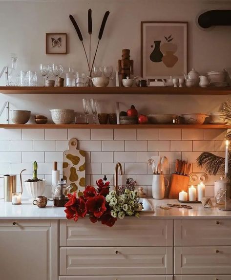 My Soul Aesthetic, Open Shelf Styling, Magical Interior, Italian Apartment, Whimsical Home, Boho Interiors, Simple Furniture, Beautiful Interior Design, White Rooms