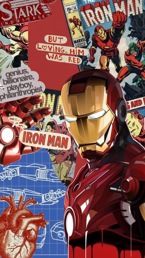 #ironman #tonystarkaesthetic #tonystark #ironmanshuffle #marvel #marvelcomics #aesthetic Iron Man Aesthetic, Man Aesthetic, Actors Illustration, Iron Man Wallpaper, Tony Stark, Marvel Comics, Iron Man, Deadpool, Aesthetic Wallpapers