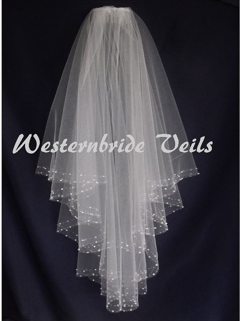 Cascade Veil, Crystal Veil, Beaded Edge Veil, Fingertip Length Veil, Veil Crystal, Beaded Veils, Drop Veil, Fingertip Veil, Beautiful Veil