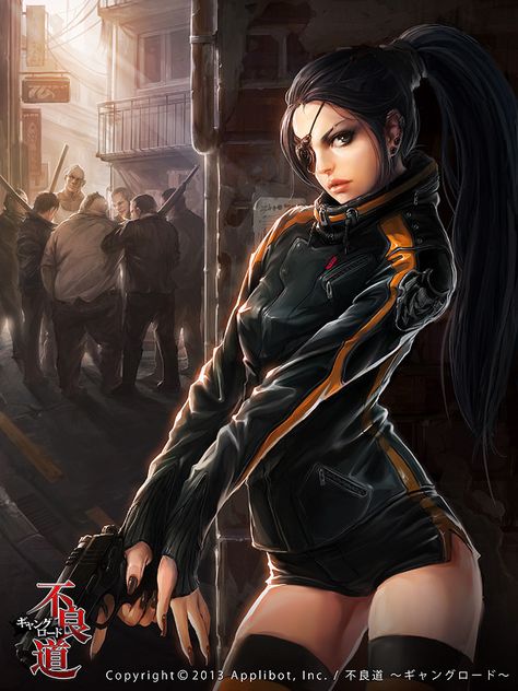 Gallery›tooboo›222-01 Gang Road Joker, Joker Female, Dark Siders, Gang Road, Joker Art, Deviant Art, Warrior Girl, Comics Girl, Girls Illustration