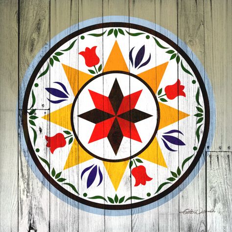 Pennsylvania Dutch Hex Signs | Amish Hex Folk Art Amish Hex Signs Folk Art, Amish Hex Signs, Pa Dutch Folk Art, Pa Dutch Hex Signs, Hex Signs Pennsylvania Dutch, Denmark Souvenirs, Camp Exterior, Michigan Farmhouse, Hex Symbols