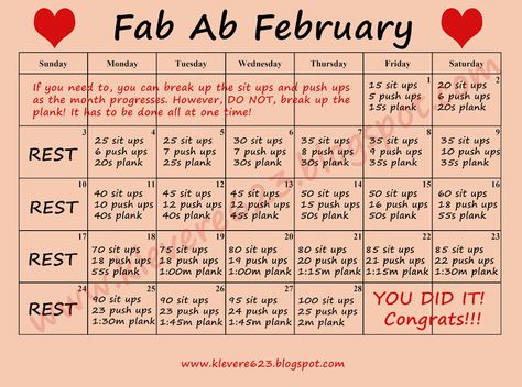 Fab Ab Feb! Join the FREE challenge group! Feb Workout Challenge, February Workout Challenge, Daily Workout Challenge, Exercise List, Beach Body Challenge, February Challenge, Ab Workout Challenge, 75 Soft, Abs Workouts