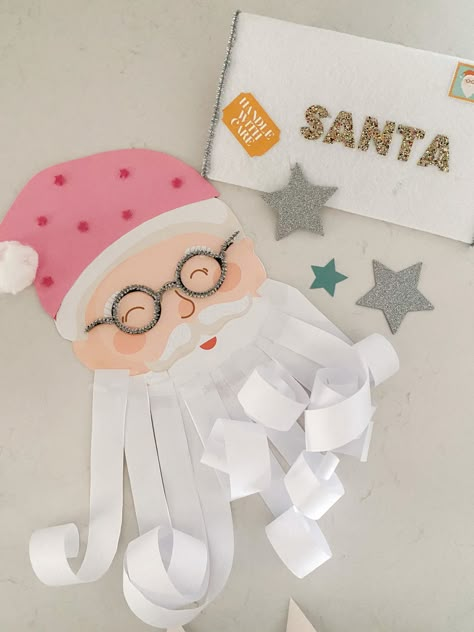 Your kids can trim Santa’s beard and work on their fine motor skills with this fun activity! This printable is from The Magic Playbook. I added a pink hat, cotton ball, stickers, and pipe cleaner glasses. Add strips of white paper to Santa’s face and set your child loose to give Santa a trim. You […] Pipe Cleaner Glasses, Ball Stickers, Santa Beard, Beard Trimming, Noel Christmas, Cotton Ball, Christmas Crafts For Kids, Pipe Cleaner, Business For Kids