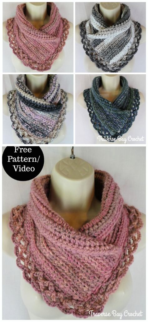 Lace Cowled Neckwarmer Crochet Free Patterns - Crochet & Knitting Crochet Womens Cowl Free Pattern, Cowl Scarves Crochet Patterns, Crochet Lace Cowl Pattern Free, Scarflette Crochet Pattern Free, Free Knitting Cowl Patterns, Free Cowl Knitting Patterns For Women, Crochet Cowl Neck Scarf Free Pattern, Crocheted Cowl Patterns Free, Crochet Scarf Cute