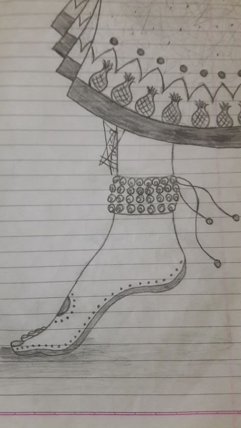 ghungroo Ghungroo Drawing, Bells Drawing, Indian Dance, Anklets, Humanoid Sketch, Drawings, Quick Saves, Art