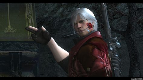 Why Is Dante The Coolest Protagonist In Gaming? - Dante - Giant Bomb Dante Dmc, Devil May Cry 4, Dante Devil May Cry, Video Gamer, Stage Play, Devil May Cry, Wii U, Dear God, Smash Bros