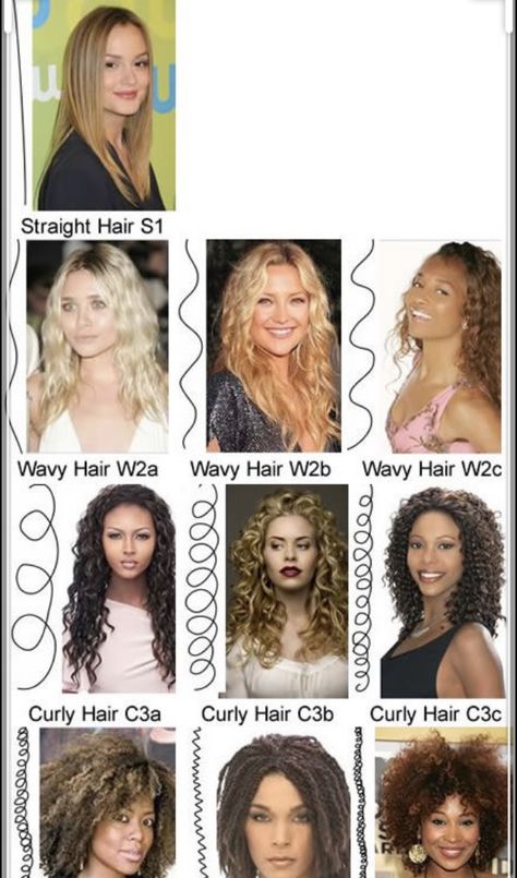 Curly Hair Layers Vs No Layers, How To Find Your Hair Type, Hair Texture Chart, Different Curl Types, Hair Type Chart, Hair Chart, Curly Hair Over 50, Hair Cut Guide, Curl Types