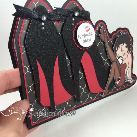 Betty Boop Invitations, Betty Boop Birthday, 60s Theme, 17 Birthday, Ideas Cumpleaños, Handmade Invitations, Birthday Invites, 17th Birthday, Retirement Party