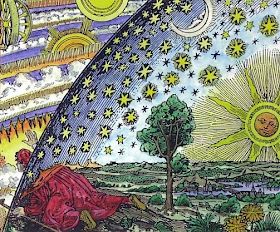 The Golden Dawn Blog: Core Magick: Lesson 1: "Meditation" Historical Drawings, Medieval Artwork, The Sun And Moon, Esoteric Art, Historical Artwork, Wood Engraving, Sun And Moon, Book Of Shadows, Astronomy