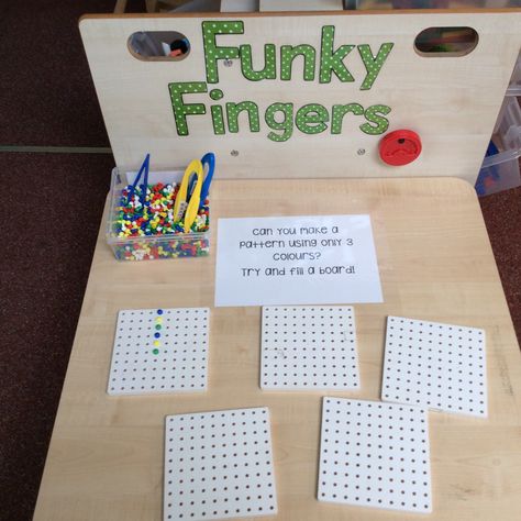 Easy peasy funky fingers challenge. Some children directed to use tweezers. Talking tin reads the challenge to the children. EYFS Pencil Control Activities Eyfs, Eyfs Funky Fingers Activities, Reception Fine Motor Activities, Funky Fingers Activities, Funky Fingers Year 1, Busy Fingers Eyfs, Eyfs Transition Activities, Funky Fingers Eyfs, Finger Gym