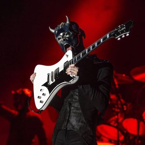 Dewdrop Ghoul, Ghost, Guitar, Mask, Band, On Instagram