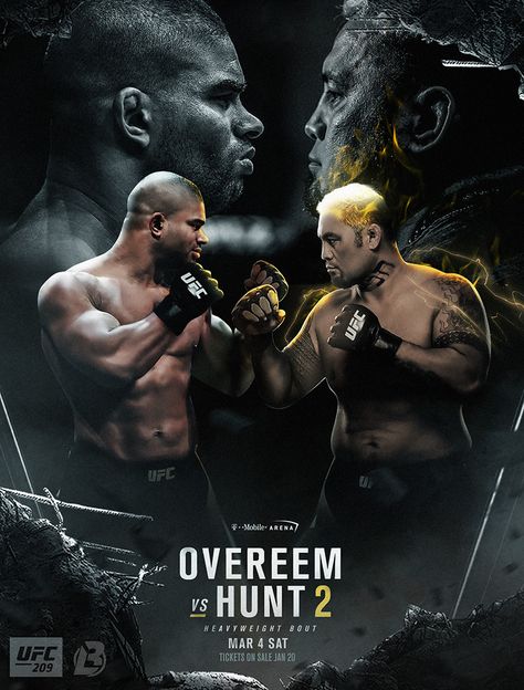 ArtStation - UFC/MMA, Kode LGX Alistair Overeem, Ufc Poster, Rugby Design, Ufc Boxing, Boxing Posters, Sports Design Inspiration, Ufc Fighters, Ticket Design, Sport Poster Design