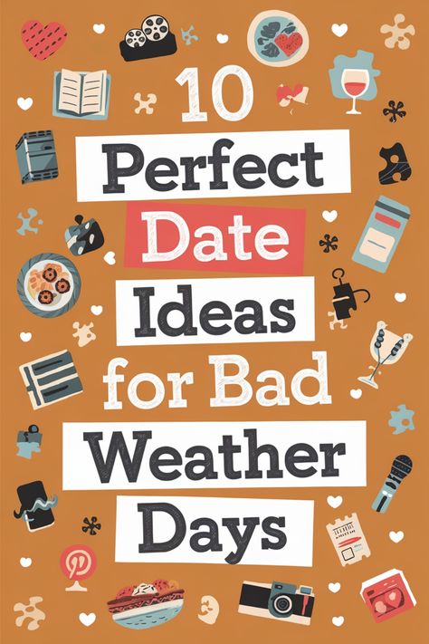 When the weather doesn't cooperate, turn bad weather days into memorable date nights with these 10 perfect indoor date ideas. From cozying up with a movie marathon to baking together or challenging each other to a friendly game night, there are plenty of ways to enjoy quality time together without stepping outside. Get creative with an indoor picnic, DIY spa day, or try your hand at a new recipe by cooking a delicious meal together. Date Ideas For A Rainy Day, Weekend At Home Ideas, Rainy Day Date Ideas, Perfect Date Ideas, Picnic Diy, Rainy Day Dates, Indoor Date Ideas, Baking Together, Creative Date Ideas