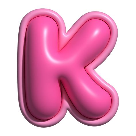 Download letter k pink alphabet glossy for free Pink Letters Alphabet, Letter K Aesthetic, Pink Alphabet Letters, K Words, Bullet Journal For Kids, K Calligraphy, K Aesthetic, K Letter Images, Crush Cake