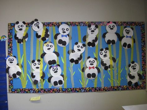 Asian Animals Preschool, Panda Classroom, Panda Bear Crafts, Asian Animals, Panda Craft, Chinese New Year Crafts, Worksheets For Preschool, Summer Preschool, Panda Bears