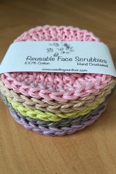 Scrubbies Crochet, Scrubbies Crochet Pattern, Crochet Scrubbies, Face Scrubbies, Crochet Faces, Crochet Washcloth, Crochet Kitchen, Crochet Dishcloths, Publishing House