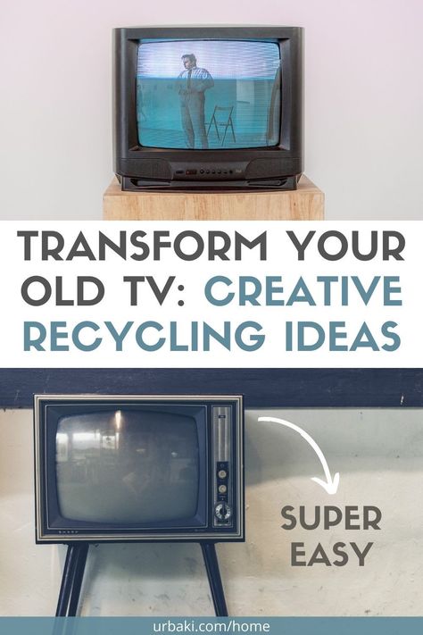 Looking to recycle your old TV but not sure where to start? Discover the simple steps to responsibly dispose of your television in an eco-friendly way. This article guides you through the recycling process, offering valuable insights and tips to make it hassle-free. From finding recycling centers to preparing your TV for recycling, we've got you covered. Join the movement of sustainable living and give your old TV a new lease on life. It's time to make a positive impact on the environment! Old Tv Ideas Diy Projects Vintage Tv, Old Tv Repurpose, Old Tv Diy Ideas, Floor Model Tv Repurpose Old Tv, Old Tv Upcycle, Old Tv Makeover, Old Tv Ideas, Old Tv Ideas Diy Projects, Vintage Tv Repurposed