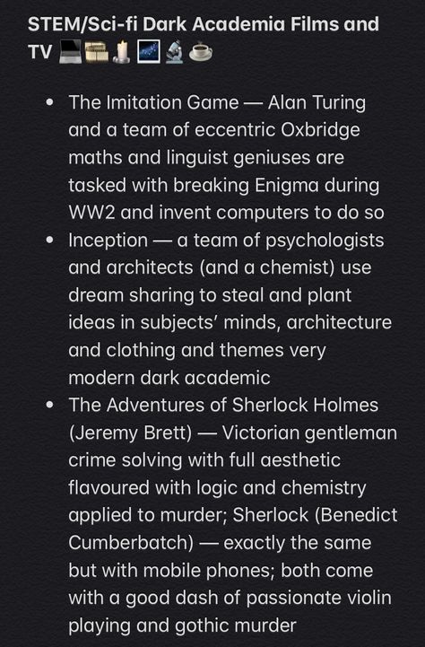 Chem Academia, Dark Academia Engineering, Dark Academia Jobs, Dark Scientist, Science Academia Aesthetic, Stem Dark Academia, Dark Academia Films, 80s Dark Academia, Dark Academia Slytherin