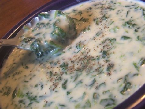 Easy Homemade Cream Of Spinach Soup Recipe - Food.com Homemade Cream Of Broccoli Soup Recipe, Cream Of Broccoli Soup Recipe, Cream Of Spinach, Cream Of Spinach Soup, Spinach Soup Healthy, Broccoli Soup Recipe, Spinach Soup Recipe, Cream Of Broccoli, Cream Of Broccoli Soup