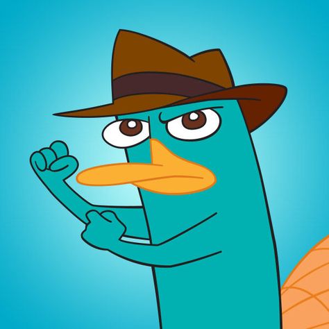 Phineas And Ferb Characters, Best Cartoon Series, Phineas And Ferb Perry, Phineas E Ferb, Perry The Platypus, Phineas Y Ferb, Disney Xd, Phineas And Ferb, Platypus