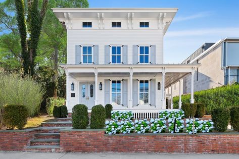 A Historic House in Sag Harbor, New York, Lists for $5.995 Million Sag Harbor New York, Hand Hewn Beams, Masonry Fireplace, Village Home, Harbor House, Gunite Pool, Historic House, Building A New Home, Stately Home