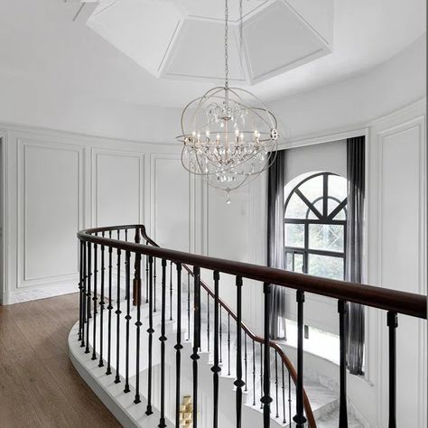 Dontravius 8 - Light Dimmable Chandelier Entrance Foyer Chandelier, 2 Story Foyer Chandelier Entryway, Foyer Chandelier 2 Story Transitional, Entry Way Chandelier High Ceilings, Two Story Entryway Lighting, Chandelier Foyer Entryway High Ceiling, Entry Chandelier Foyers, Entry Chandelier Entryway, Large Entryway Chandelier