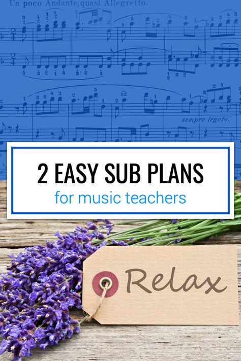 Two easy sub plans you can use in elementary or middle school music classes. Substitute Music Lesson Plans, Music Lesson Plans Middle School, Music Substitute Plans, Teacher Cart, Teal Cabinets, Music Education Activities, Kindergarten Music, Substitute Plans, Elementary Music Class