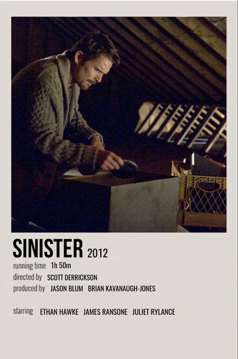 Sinister Movie Poster, Sinister Poster, Sinister Movie, Movie Posters For Room, Polaroid Movies, Nice Movies, Movies Minimalist, Fall Movies, Polaroid Movie Poster