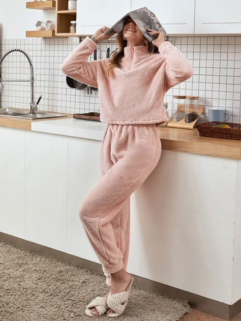 Night Suit For Winter, Winter Night Suit, Casual Home Outfits, Classy Loungewear, Night Suit For Women, Winter Sleepwear, Sleepwear For Women, Loungewear Outfits, Sleepwear Fashion