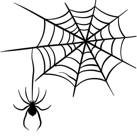 How to draw a Spider on a Web Spider Sketch, Skeleton Poses, Draw Spider, Drawing Spider, Spider Heart, Spider Web Drawing, Draw Halloween, Spider Drawing, Black And White Spider