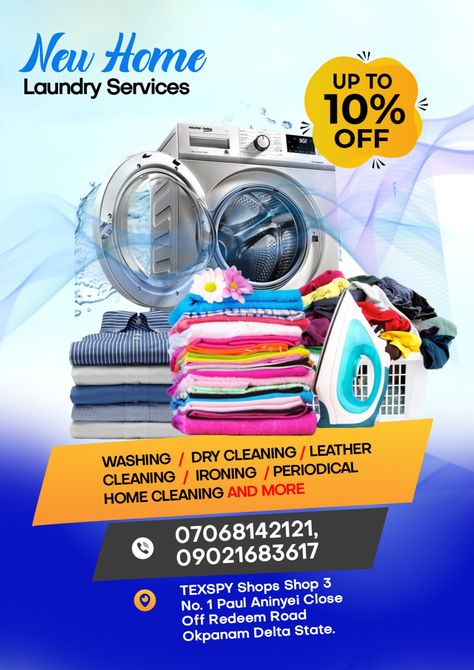 Laundry Services Flyer Design, Laundry Poster Design, Services Flyer Design, Laundry Poster, Cleaning Service Flyer, Laundry Business, Book Printing, Cosmetic Creative, Lip Wallpaper