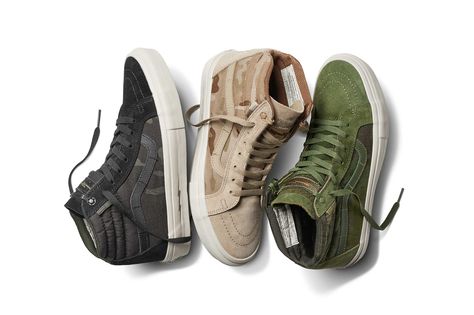 DEFCON Sneaker Bar, Sneakerhead Fashion, Tenis Vans, Sneakers Vans, Vans Sk8 Hi, Sneaker Release, Hot Sneakers, Black Camo, Vans High Top Sneaker