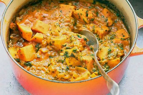 3. Sudanese Sweet Potato and Peanut Stew Sudanese Food, Veggie Stew, Peanut Stew, Middle Eastern, Stew, Sweet Potato, Potato, Peanut