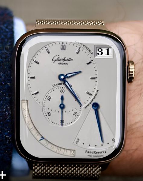 Glashutte Original - The ultimate Apple watch Glashutte Original, Bad Santa, Apple Watch, The Originals