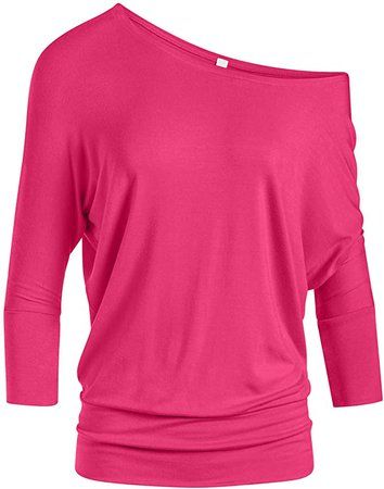 Off The Shoulder Tops, Dolman Top, Draped Top, Shoulder Tops, Womens Jersey, Off Shoulder Sweater, Tunic Styles, Round Neck Tops, One Shoulder Tops