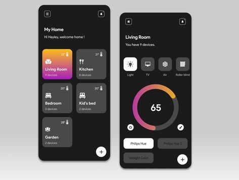 Black App Design, Dark App Design, Smart Home App Design, Investment Dashboard, Mobile Application Ui, Investment Website, Application Ui Design, Dashboard Mobile, Card Ui