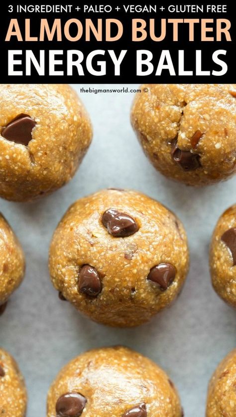 Whole 30 Power Balls, Paleo Power Balls, Whole30 Energy Balls, Whole 30 Energy Bites, Whole 30 Energy Balls, Whole30 Treats, Easy Energy Balls, Almond Butter Protein Balls, Energy Balls No Bake