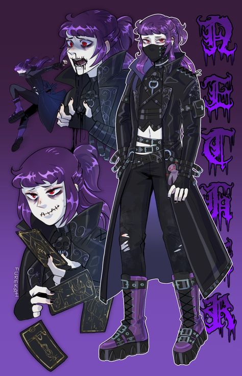 #oc #originalcharacter #goth #darkfantasy #fantasy #dnd #cyphersystem #dungeonsanddragons #tarot Goth Dnd Character, Goth Oc, Character Inspo, Dnd Characters, Fantasy Character Design, Dark Fantasy, Dungeons And Dragons, Concept Art, Character Design