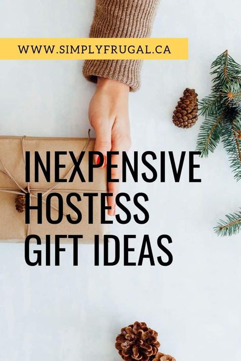 Here is a fantastic list of 8 inexpensive hostess gift ideas perfect for your gift giving needs. #giftideas #hostessgift Hospitality Gifts For Host, Baby Shower Host Gift, Inexpensive Hostess Gifts, Small Hostess Gifts, Best Hostess Gifts, Fall Hostess Gifts, Diy Hostess Gifts, Easy Hostess Gifts, Baby Shower Hostess Gifts