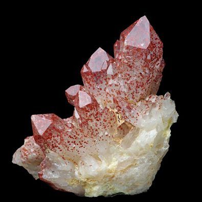 Hematoid Quartz - Echassières, Allier, France Minerals Crystals Rocks, Hematoid Quartz, Red Quartz, Pretty Rocks, Cool Rocks, Beautiful Rocks, Mineral Stone, Minerals And Gemstones, Rocks And Gems