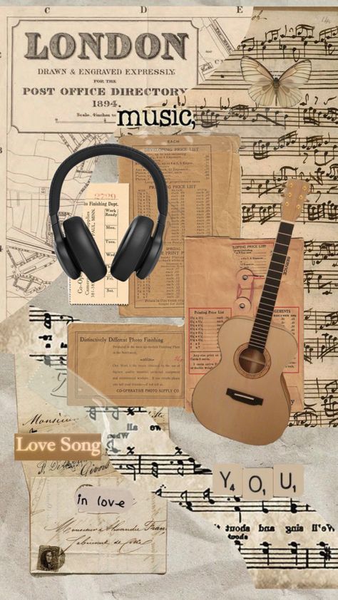 #beige #music #guitar #moodboard #brown Moodboard Brown, Music Studio Aesthetic, Guitar Aesthetic, Guitar Posters, Fantasy Concept, Aesthetic Template, Music Guitar, Fantasy Concept Art, Music Studio