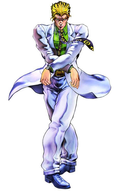 Yoshikage Kira from JoJo's Bizarre Adventure: All Star Battle #illustration #artwork #gaming #videogames #characterdesign Jojo's Bizarre Adventure Poses Reference, Jojo Poses Manga, Jojo Poses Reference Drawing, Jojo's Bizarre Adventure Poses, Jojo Poses With Stand, Jojo Poses Reference, Jojos Bizzare Adventure References, Part 8 Kira Yoshikage, Kira Yoshikage Part 8