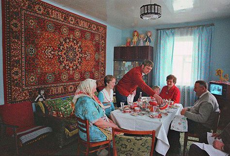 Russian Apartment, Soviet Apartment, Soviet Aesthetic, Wall Cupboard, Russian Architecture, 50 Years Anniversary, Apartment Buildings, Book Table, Wall Rug