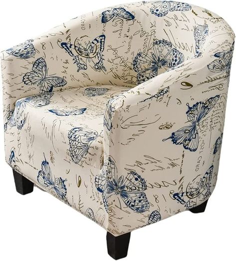 Club Chair Slipcover Tub Chair Cover Stretch Armchair Covers Sofa Cover Furniture Protector for Living Room (09) Fancy Curtains, Armchair Covers, Wingback Chair Covers, Warm Fits, Cover Furniture, Slip Covers, Chair Slipcover, Armchair Slipcover, Arm Chair Covers