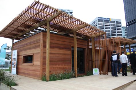 Gallery of The Meridian First Light House, Solar Decathlon / Team Victoria University of Wellington - 5 Modern Bahay Kubo, Eco Houses, Victoria University, Solar Decathlon, Solar Collector, Membrane Roof, Pv Panels, Exterior Cladding, Beach Bungalows