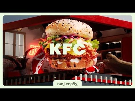 (334) KFC Anamorphic Billboard - YouTube 3d Anamorphic Billboard, Anamorphic Billboard, Red Burger, Ghost Pepper Sauce, Bbq Nachos, Kfc Restaurant, Japanese Cucumber, Bhut Jolokia, Ghost Pepper